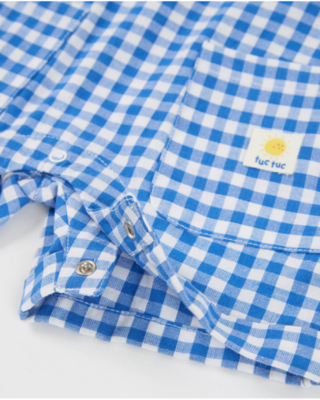 Completo in maglia per neonato con tasche frontali