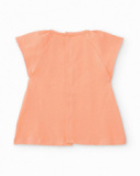 Completo in maglia per neonato con stampa di palme