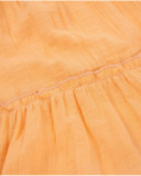 Vestito per neonato in tessuto piano con volant sulle maniche