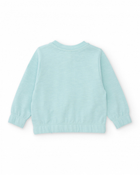 Completo in maglia da tre pezzi per neonato