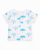 Completo in maglia per neonato con tasca anteriore