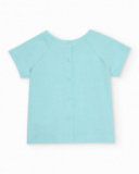 Completo in maglia per neonato con stampa leone