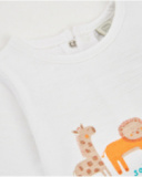 Pagliaccetto in maglia per neonato con chiusure posteriori