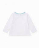 Completo in maglia per neonato con apertura laterale