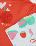 Completo in maglia tre pezzi per neonato