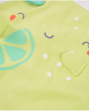 Pagliaccetto in maglia per neonato a maniche lunghe