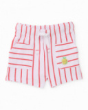 Completo in maglia per neonato con patch ricamato