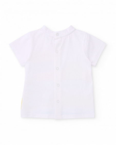 Costume da bagno in maglia per neonato con motivo fruttato