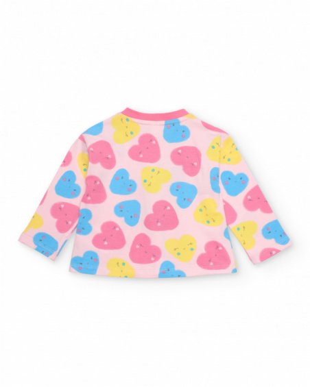 Completo in maglia tre pezzi per neonato