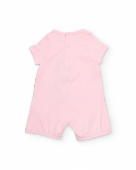 Pagliaccetto in maglia per neonato con motivo gelato