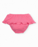 Completo in maglia per neonato con volant