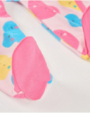 Pagliaccetto in maglia per neonato con chiusura laterale