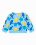 Completo in maglia tre pezzi per neonato