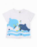 Completo in maglia tre pezzi per neonato