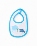 Pack di bavaglini in maglia per neonato con chiusura sul retro