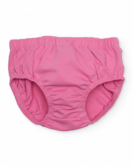 Vestito in maglia per neonato con stampa floreale