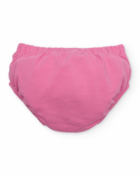 Vestito in maglia per neonato con stampa floreale