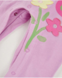 Pagliaccetto in maglia per neonato con dettagli in rilievo