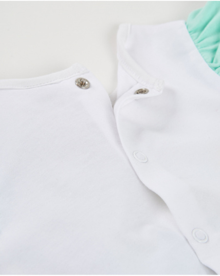 Vestito in maglia per neonato con stampa cagnolino