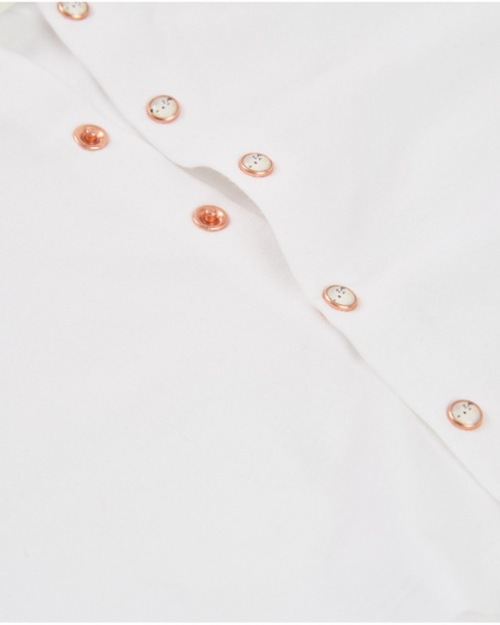 Completo in maglia tre pezzi per neonato