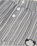 Completo neonato in tessuto con stampa divertente