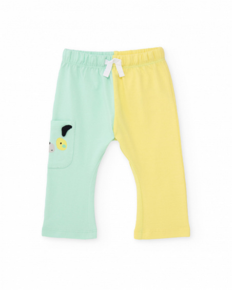 Completo in maglia tre pezzi per neonato