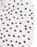 Cappellino neonato in tessuto con visiera