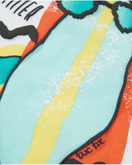 T-shirt da bambino in maglia a maniche lunghe