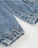 Pantaloni da bambino in tessuto in denim