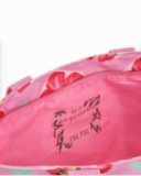 Borsa da bambina in tessuto con chiusura con zip