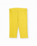 Leggings da bambina in maglia con vita elasticizzata