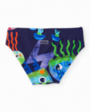 Costume da bagno da bambino in maglia d’ispirazione marina