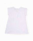 Vestito da bambina in maglia con chiusura sul retro