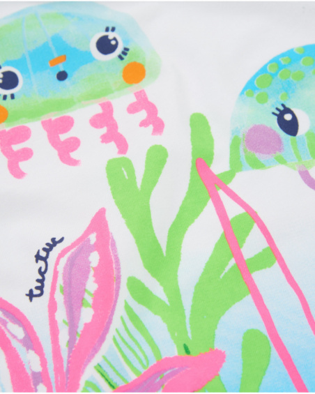 Vestito da bambina in maglia con chiusura sul retro