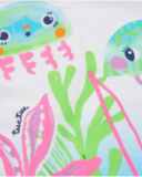 Vestito da bambina in maglia con chiusura sul retro