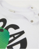 T-shirt da bambino in maglia con motivo avocado