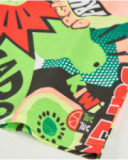 T-shirt da bambino in maglia con stampa fumetto