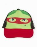 Cappellino da bambino in tessuto con visiera