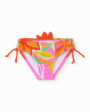 Culottina da bambina in maglia con decorazioni in rilievo