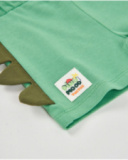 Bermuda da bambino in maglia con dettagli in rilievo