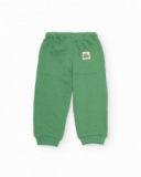 Pantaloni da bambino in maglia con vita elasticizzata