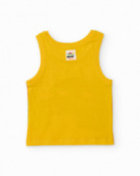 Canottiera in maglia da bambino con spalline