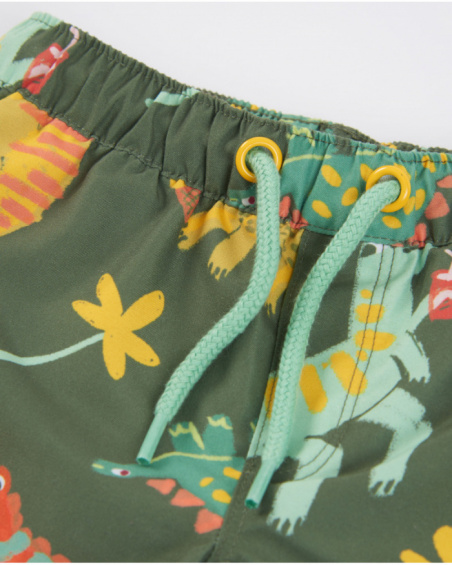 Costume da bagno da bambino in tessuto e ad asciugatura rapida