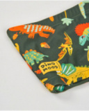 Costume da bagno da bambino in maglia con stampa all-over