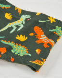 Costume da bagno da bambino in maglia con stampa all-over