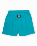 Bermuda in maglia da bambino con vita elasticizzata