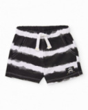 Bermuda in maglia da bambino a righe