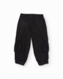 Pantaloni cargo da bambino in tessuto