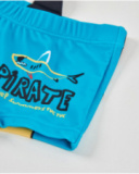 Costume da bagno da bambino in maglia con dettaglio in rilievo