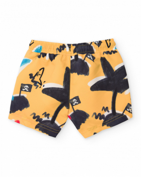 Costume da bagno da bambino in tessuto e ad asciugatura rapida